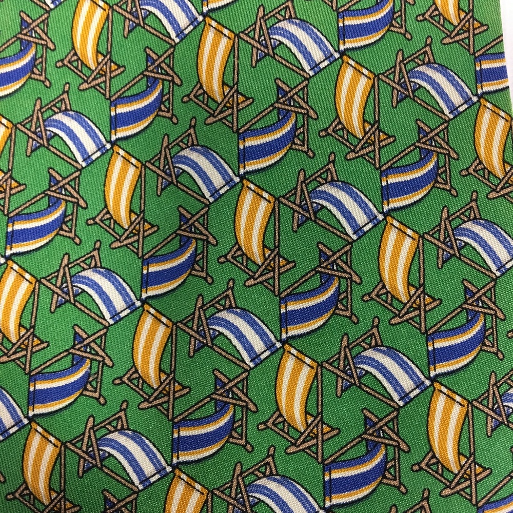 Salvatore Ferragamo Silk Necktie 3 1/2 X 60